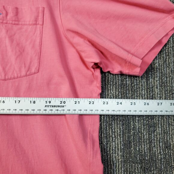 Tommy Bahama pink pocket tee Men’s XL Pima Cotton shirt casual summer Comfy - Picture 9 of 11
